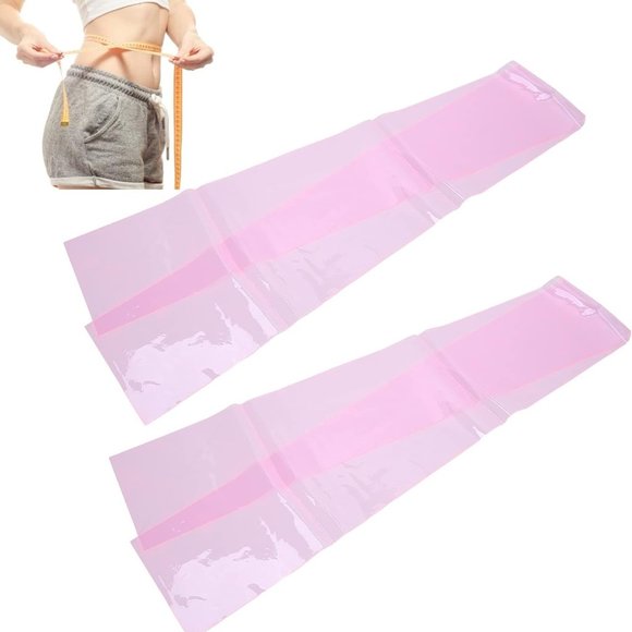 Slimming Belt Waist with Burn Fat, 2 pcs Waist Trimmer Belt PVC Waist Leg Thigh - Picture 6 of 9